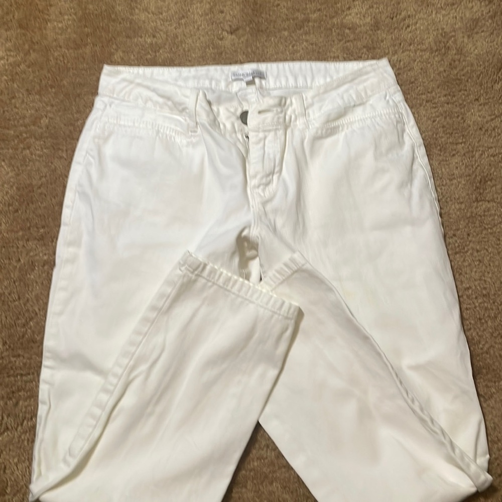 White jeans 6 fashion bug straight leg